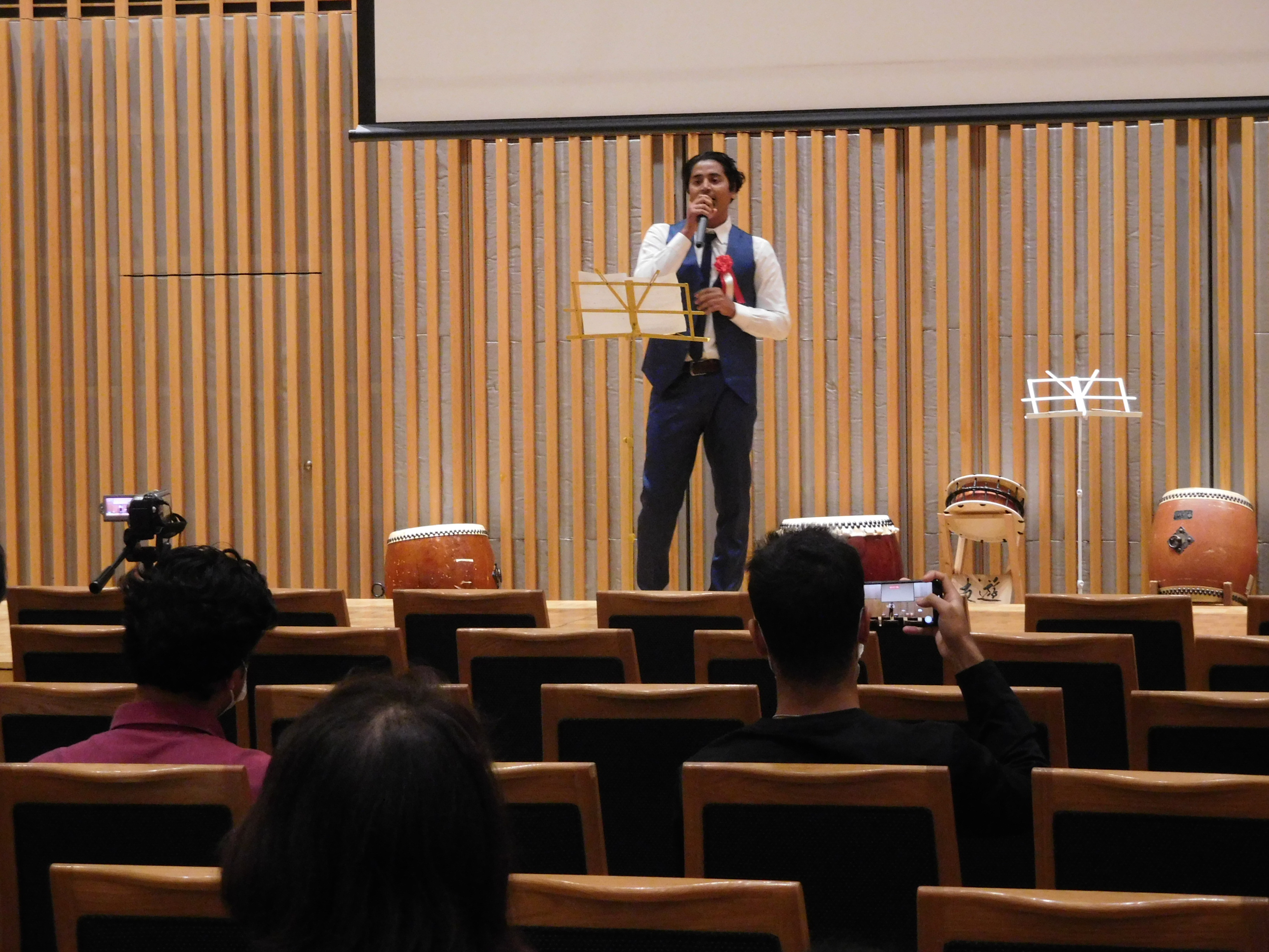 日本語スピーチコンテストが行われました。